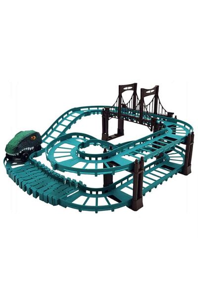 dalimag Interactive toy for kids - Dino Truck, electric dinosaur cars, racing circuit