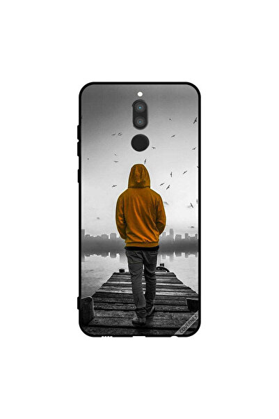 Covernex غطاء حماية لهاتف هواوي ميت 10 لايت - فتى حزين يمشي