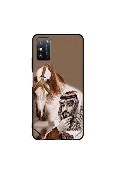 Covernex غطاء حماية لهاتف Honor X10 Max 5G محمد بن سلمان أمام حصان