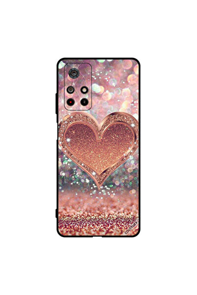 Covernex غطاء حماية لهاتف بوكو M4 برو - قلب ذهبي لامع