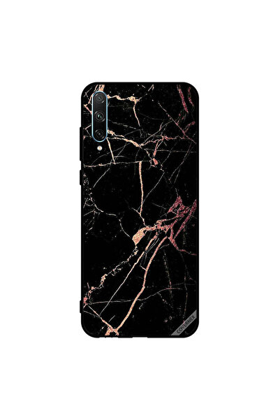 Covernex غطاء حماية لهاتف Honor 30i بنمط رخامي أسود