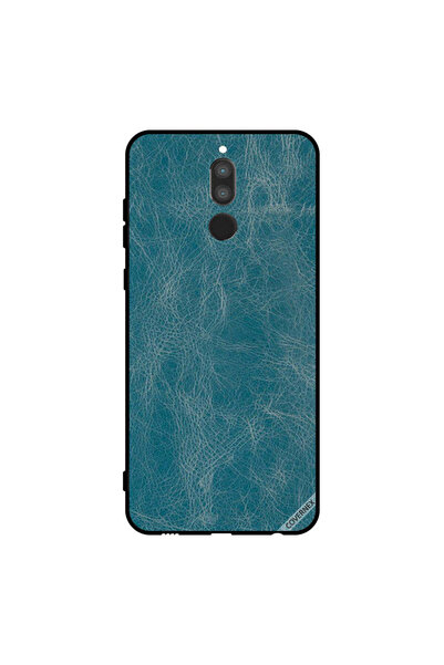 Covernex غطاء حماية لهاتف هواوي ميت 10 لايت بنقشة جلد أزرق