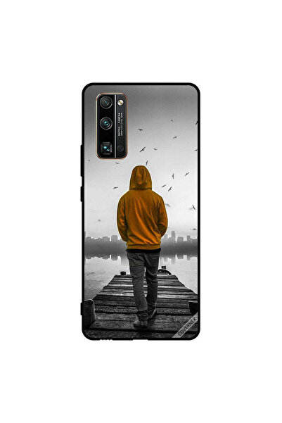 Covernex غطاء حماية لهاتف Honor 30 Pro - فتى حزين يمشي