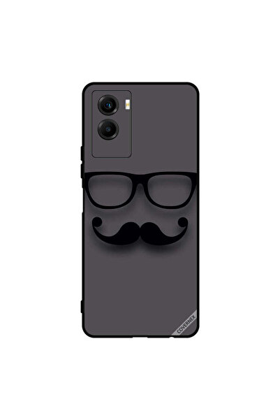 Covernex غطاء حماية لهاتف فيفو Y55s 5G، أسود زجاجي وشارب