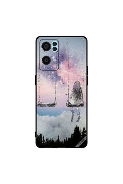 Covernex غطاء حماية لهاتف Oppo Reno7 Pro 5G فتاة حزينة وحيدة