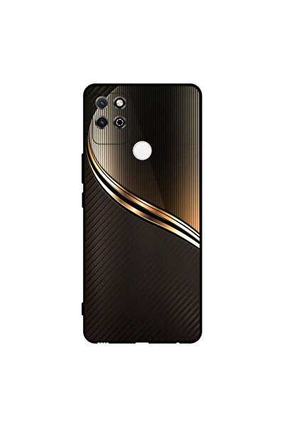 Covernex غطاء حماية لهاتف Honor Play 5T بنمط سرقة ذهبي داكن