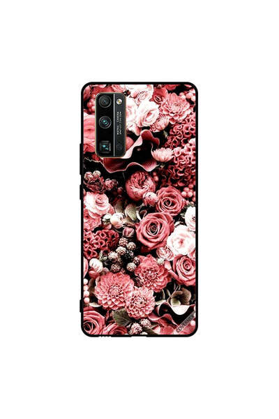 Covernex غطاء حماية لهاتف Honor 30 Pro - لون الخوخ والورود 2