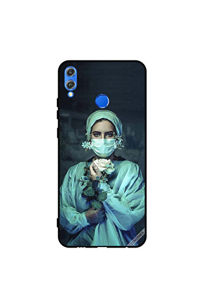 Covernex غطاء حماية لهاتف Honor 8X ممرضة تحمل زهرة