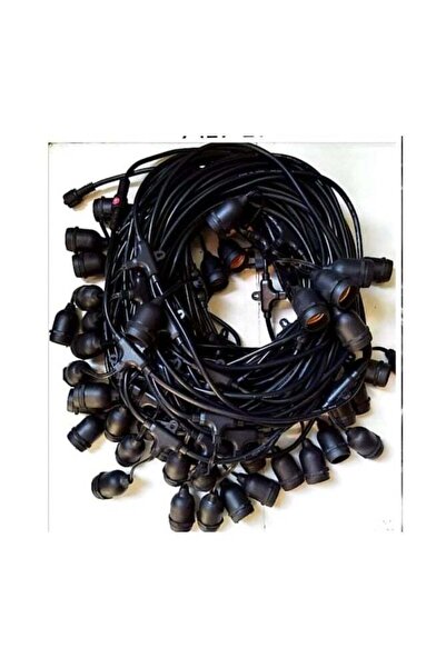 Gerenic حامل مصباح بطول 50 مترًا مع مدخلات 50 مصباحًا