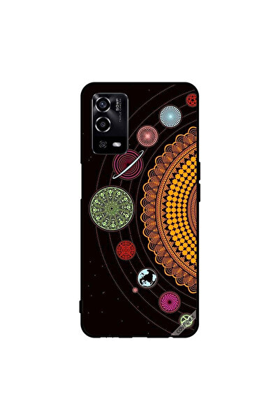 Covernex غطاء حماية لهاتف Oppo A55/56 بأشكال ماندالا الفضائية