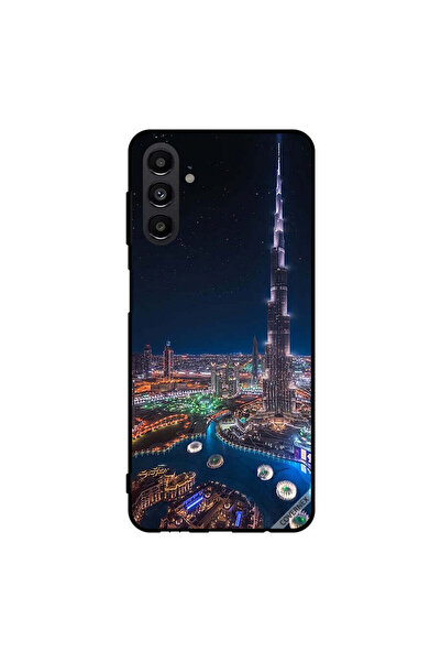 Covernex غطاء حماية لهاتف سامسونج جالاكسي A13 5G منظر ليلي لوسط المدينة