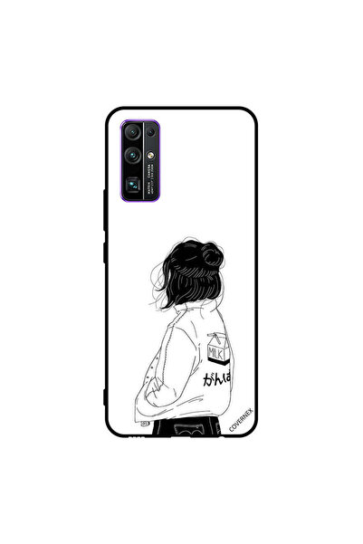Covernex غطاء حماية لهاتف Honor 30 فتاة تفكر بعمق كبير