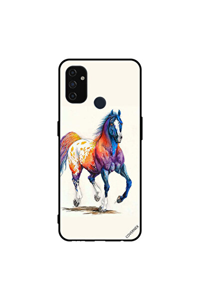 Covernex غطاء حماية لهاتف Oneplus Nord N100 - حصان ملون