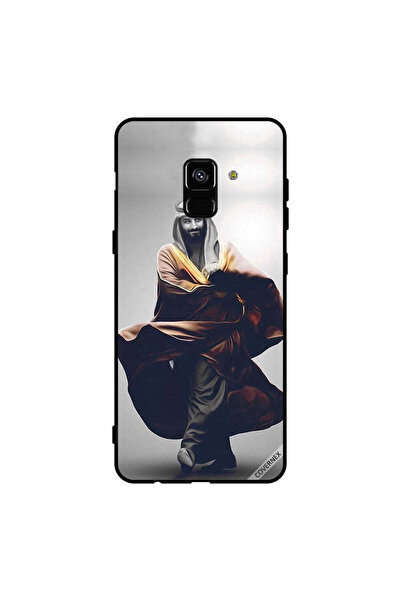 Covernex غطاء حماية لهاتف سامسونج جالكسي A8+ (2018) محمد بن سلمان يمشي