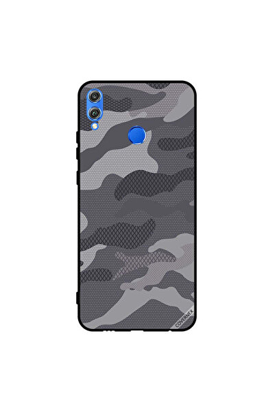 Covernex غطاء حماية لهاتف Honor 8X بنمط مموه رمادي