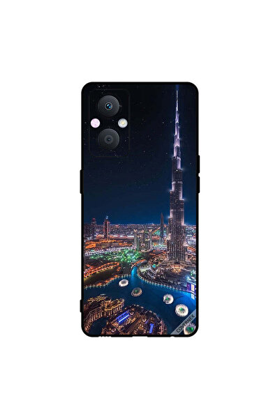 Covernex غطاء حماية لهاتف Oppo A96 - منظر ليلي لوسط المدينة
