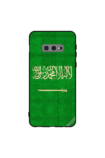 Covernex غطاء حماية لهاتف سامسونج جالاكسي S10e بعلم المملكة العربية السعودية ...