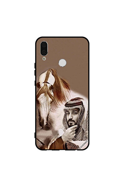 Covernex غطاء حماية لهاتف هواوي نوفا 3 إي محمد بن سلمان أمام حصان