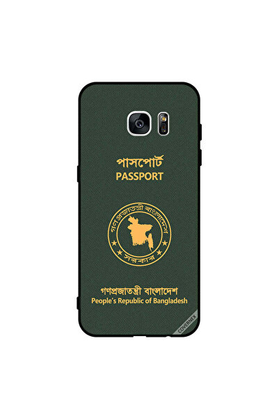 Covernex غطاء حماية لهاتف سامسونج جالاكسي S7 إيدج - جواز سفر بنغلاديشي
