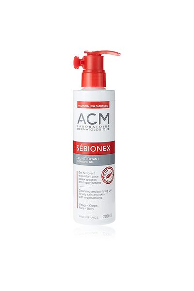 genric ACM Sebionex Cleansing Gel 200 ml - Packaging may vary, Pack of 1 Paanda