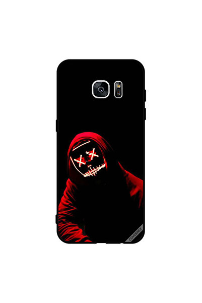 Covernex غطاء حماية لهاتف سامسونج جالاكسي S7 إيدج قناع الهالوين