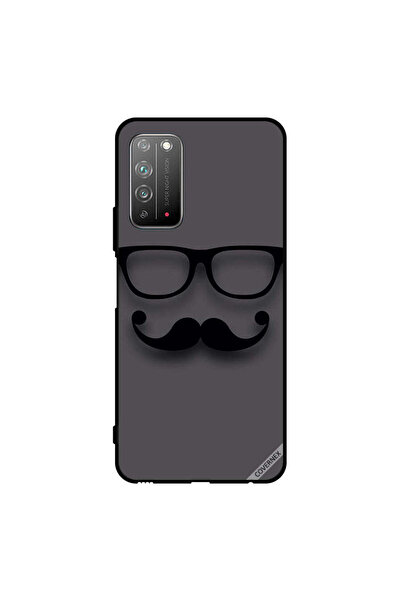 Covernex غطاء حماية لهاتف Honor X10 5G أسود زجاجي وشارب