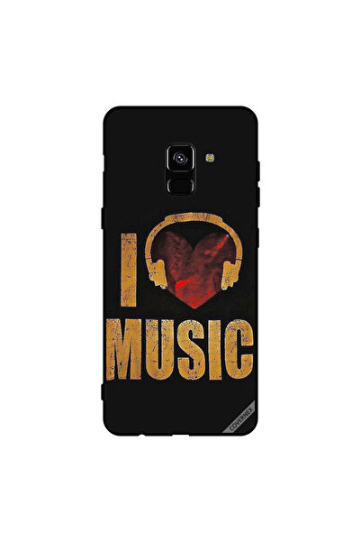 Covernex غطاء حماية لهاتف سامسونج جالاكسي A8+ (2018) بتصميم عتيق وموسيقى كلاس...