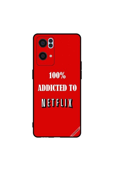 Covernex غطاء حماية لهاتف Oppo Reno7 Pro 5G مدمن على Netflix بنسبة 100%
