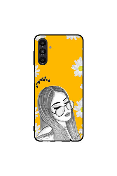 Covernex غطاء حماية لهاتف سامسونج جالاكسي A13 5G - فتاة تحب خيالات النظارات