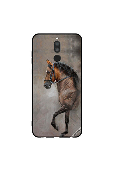 Covernex غطاء حماية لهاتف هواوي ميت 10 لايت، صورة حصان عتيقة