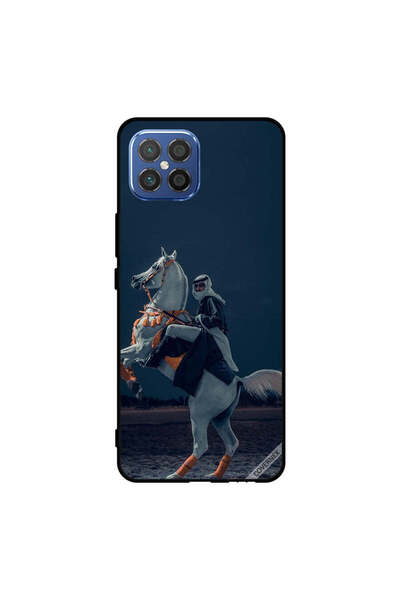 Covernex غطاء حماية لهاتف هواوي نوفا 8 SE 4G - شاب على حصان