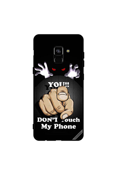 Covernex غطاء حماية لهاتف سامسونج جالاكسي A8+ (2018) - لا تلمس هاتفي