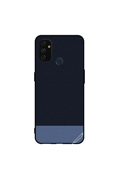 Covernex غطاء حماية لهاتف Oneplus Nord N100 بنقشة أشكال منقطة باللون الأزرق