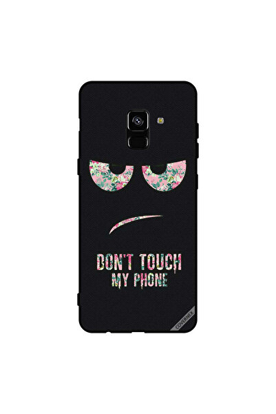 Covernex غطاء حماية لهاتف سامسونج جالاكسي A8+ (2018) مطبوع عليه عبارة "لا تلم...