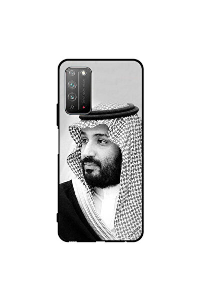 Covernex غطاء حماية لهاتف Honor X10 5G صورة محمد بن سلمان بالأبيض والأسود