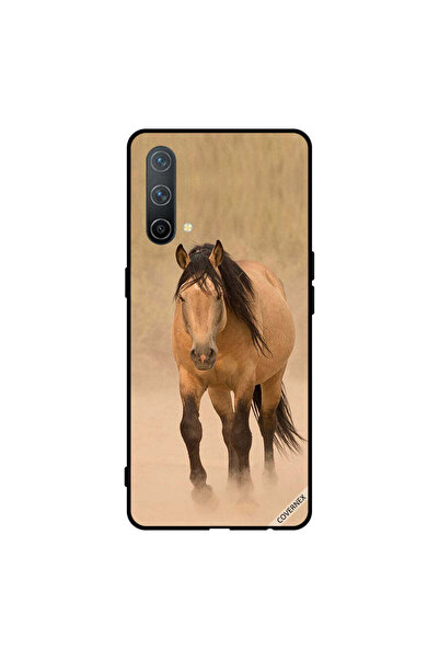 Covernex غطاء حماية لهاتف Oneplus Nord CE 5G لون بني سباق الخيل