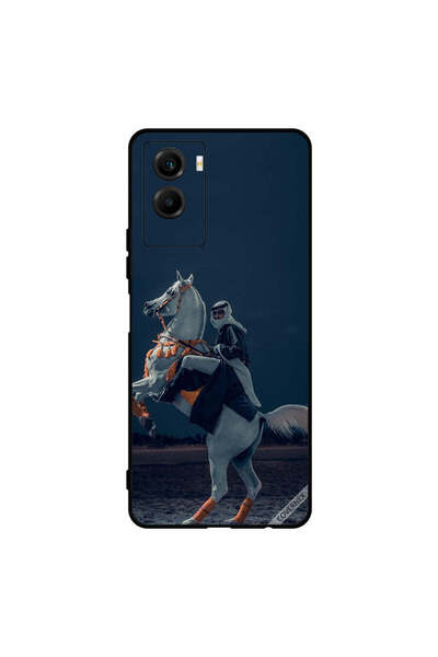 Covernex غطاء حماية لهاتف Vivo Y55s 5G، شاب على حصان