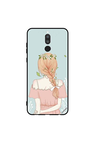 Covernex غطاء حماية لهاتف هواوي ميت 10 لايت - فتاة واقفة بمظهر لطيف
