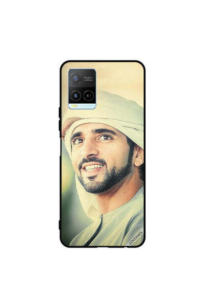 Covernex غطاء حماية لهاتف فيفو Y32، شيخ حمدان مبتسمًا