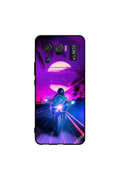 Covernex غطاء حماية لهاتف شاومي مي 11 ألترا، راكب الدراجة النارية يترك القمر ...