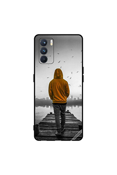Covernex غطاء حماية لهاتف Oppo K9 Pro - فتى حزين يمشي