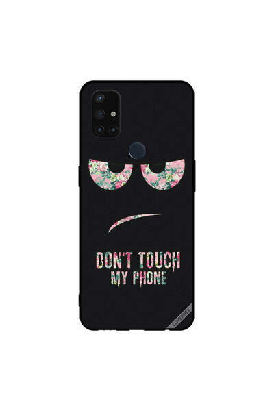 Covernex غطاء حماية لهاتف Oneplus Nord N10 5G مطبوع عليه عبارة "لا تلمس هاتفي"