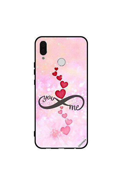 Covernex غطاء حماية لهاتف هواوي نوفا 3 - قلوب حمراء ووردية - يو إنفينيتي مي