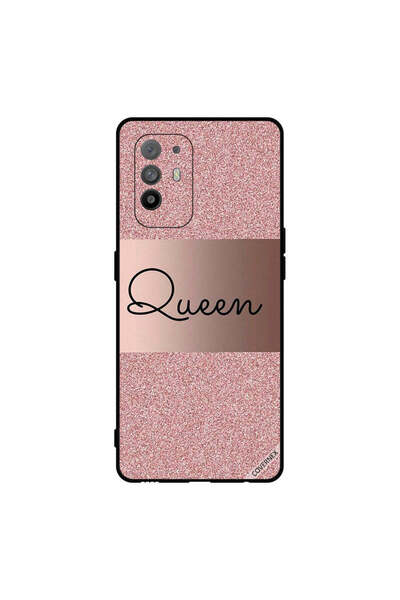 Covernex غطاء حماية لهاتف Oppo A95 - Queen Glitters Bg