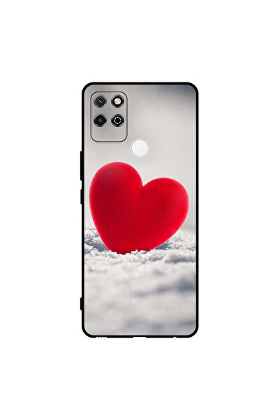 Covernex غطاء حماية لهاتف Honor Play 5T بتصميم قلب أحمر جميل