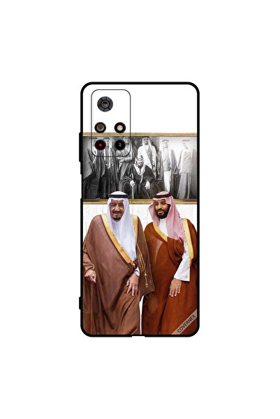 Covernex غطاء حماية لهاتف بوكو إم 4 برو الملك سلمان ومحمد بن سلمان يتحدثان أث...