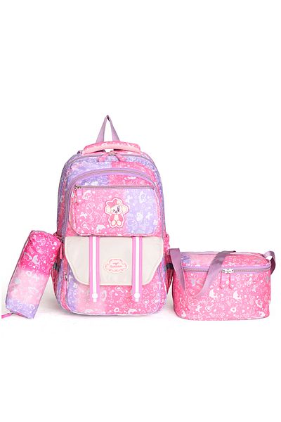 Relaxion Set de trei 1380 – ghiozdan, cutie de prânz și suport pentru stilou