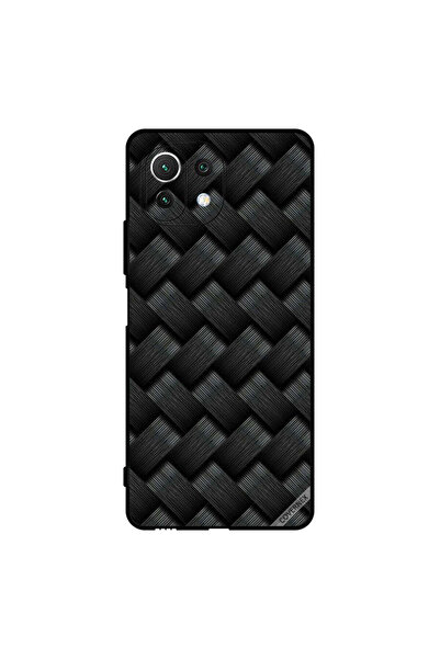 Covernex غطاء حماية لهاتف شاومي مي 11 لايت بنمط خطوط سوداء