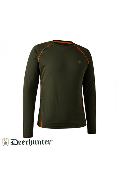 Deerhunter Chamois Uzun Kollu Tişört 361 Yeşil L