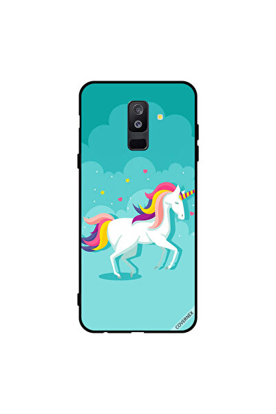 Covernex غطاء حماية لهاتف سامسونج جالاكسي A6+ (2018) بتصميم وحيد القرن